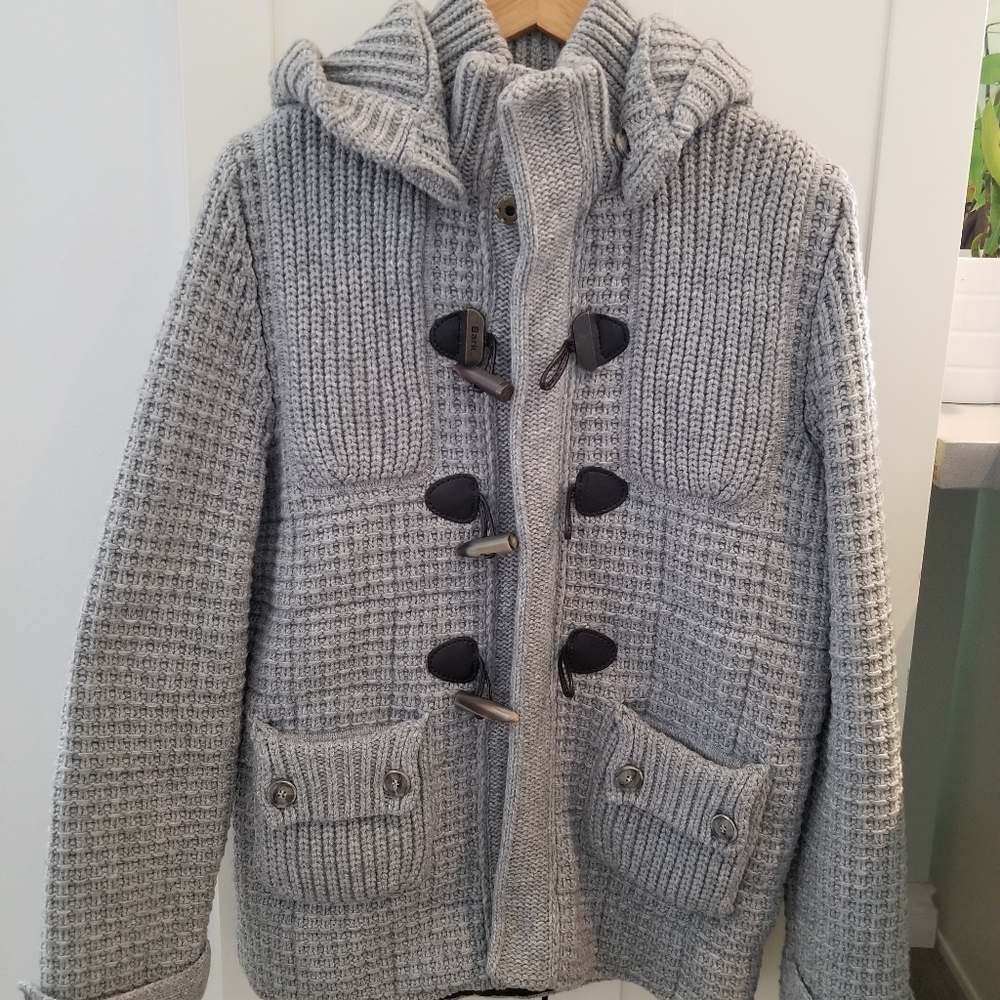 Bark mens knitted / fully lined jacket, made in Italy.